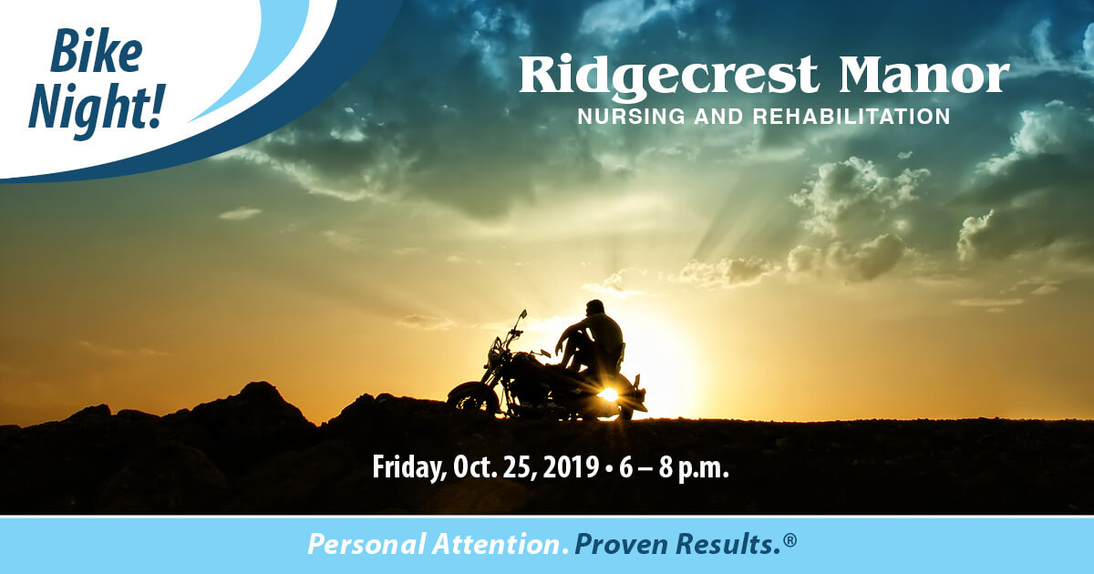 Bike Night at Ridgecrest Manor